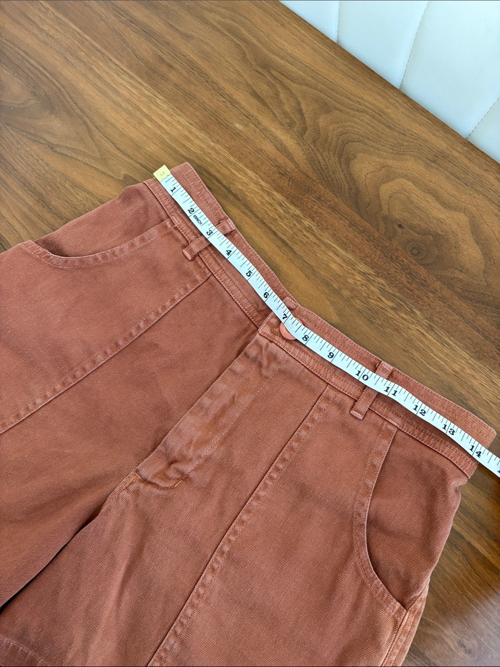Jungmaven American Made Venice Short Hemp in Coyote Terracotta Size Medium - Picture 7 of 10